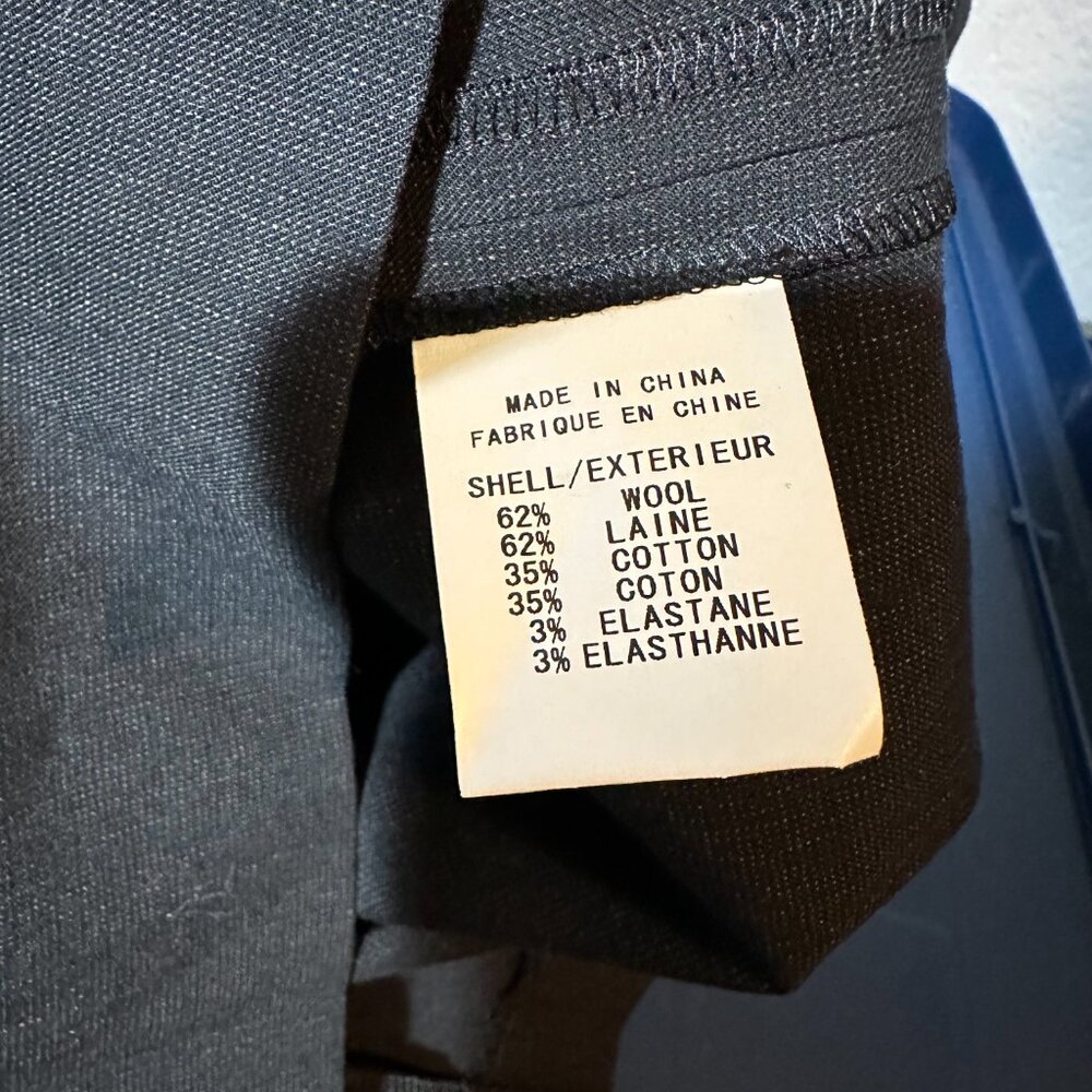 Theory Charcoal Gray Wool Straight‎ Skirt - Picture 4 of 4